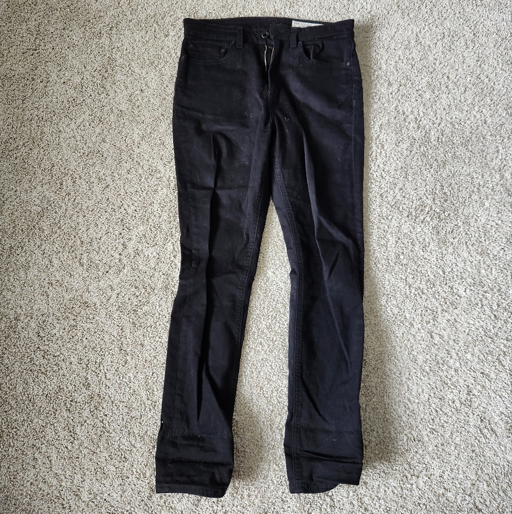 Rag and Bone Black Skinny Jeans